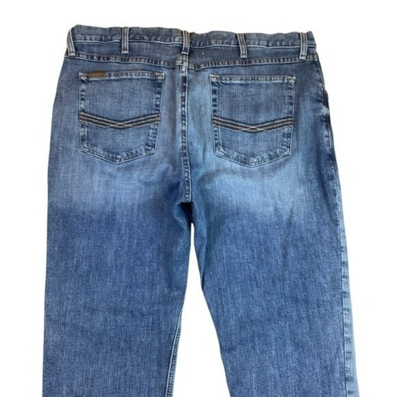 Ariat Mens M5 Slim Straight Leg Jeans Mens 40 Blue - Picture 8 of 14